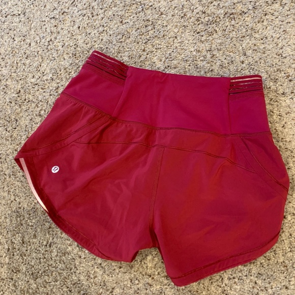 SOLD Lululemon Speed Up shorts - Picture 2 of 7